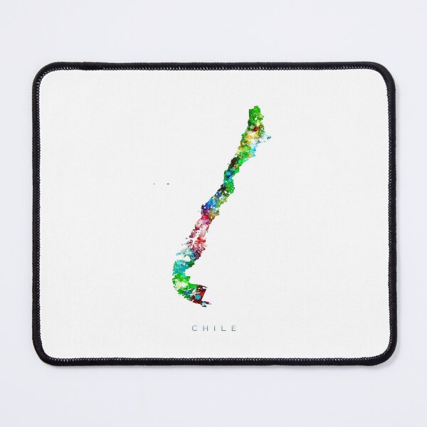 Item preview, Chile Map Watercolor Painting designed and sold by InkistPrints.