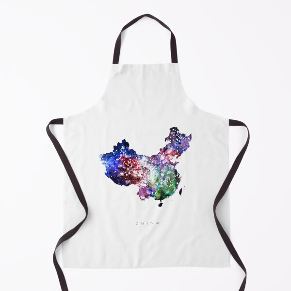 Item preview, China Map Watercolor Painting designed and sold by InkistPrints.