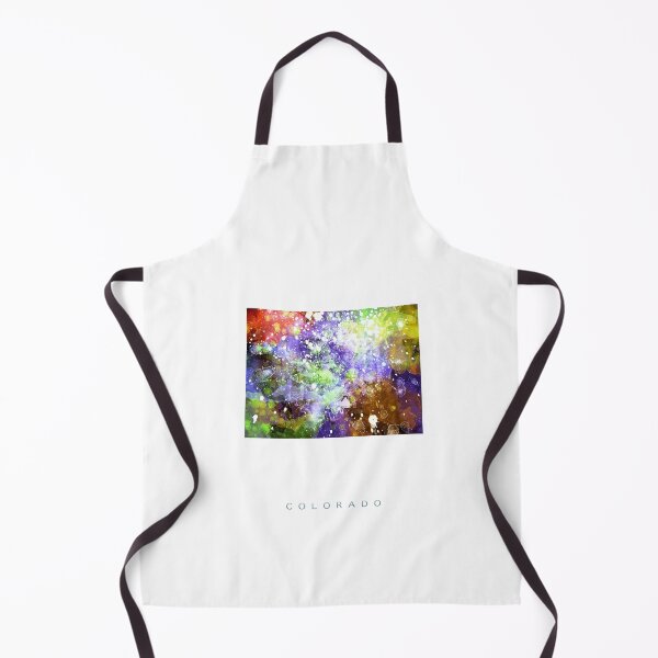 Item preview, Colorado Map Watercolor Painting designed and sold by InkistPrints.