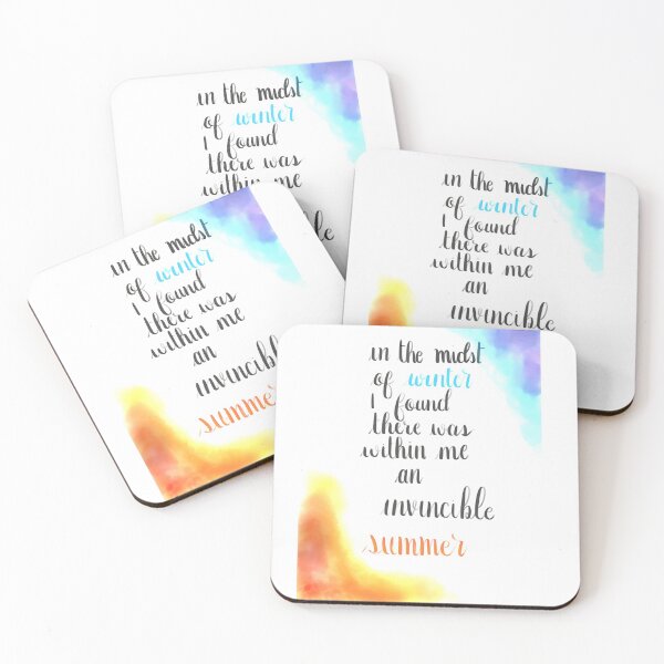 Item preview, Albert Camus Quote designed and sold by Desigirldoodles.