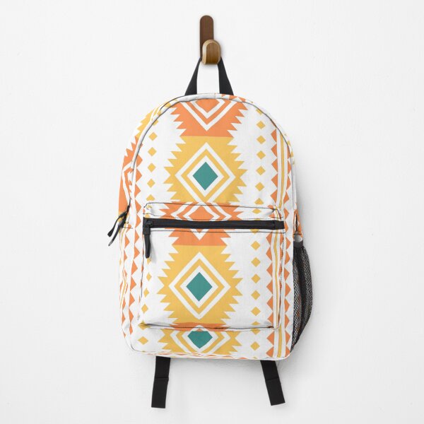 Item preview, Tribal Diamonds In Orange And Turquoise designed and sold by handsoftime2020.