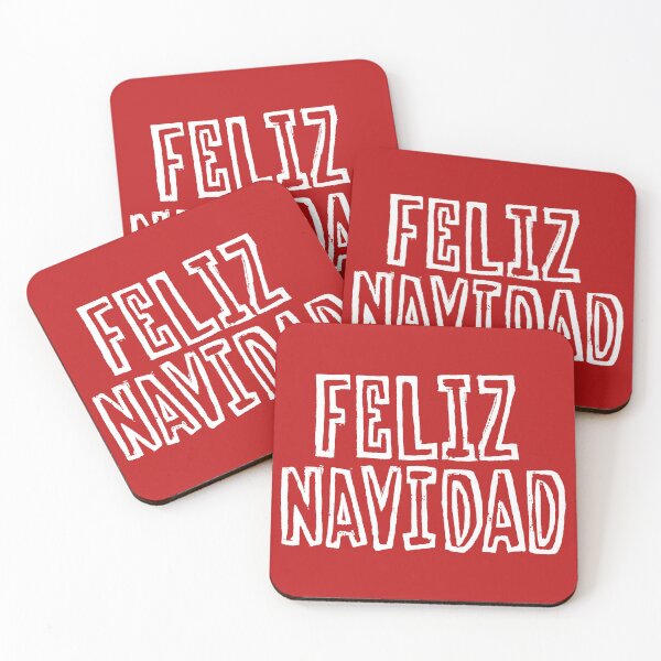 Item preview, Feliz Navidad (White Ink Version) designed and sold by laforma.