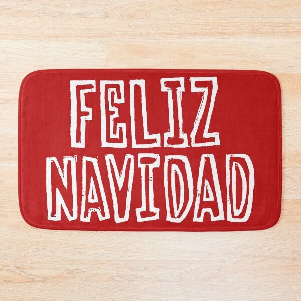 Item preview, Feliz Navidad (White Ink Version) designed and sold by laforma.