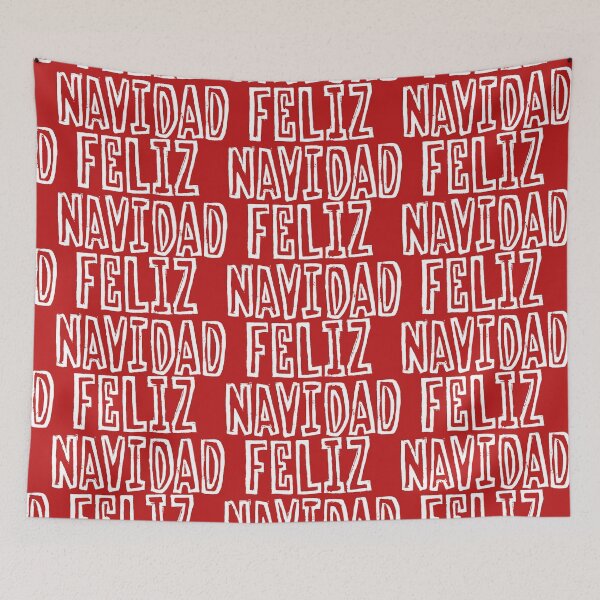 Item preview, Feliz Navidad (White Ink Version) designed and sold by laforma.
