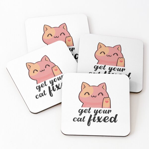 Item preview, Get Your Cat Fixed designed and sold by nextneveldesign.