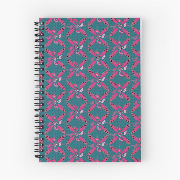 Item preview, Flamingos in a Circle Seamless Pattern designed and sold by Cedarrue.