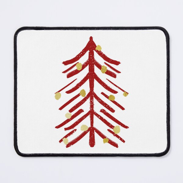 Item preview, Red, white and gold spiky Christmas tree designed and sold by Home Cyn Home.