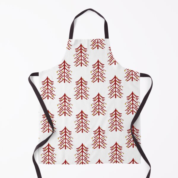 Item preview, Red, white and gold spiky Christmas tree designed and sold by Home Cyn Home.