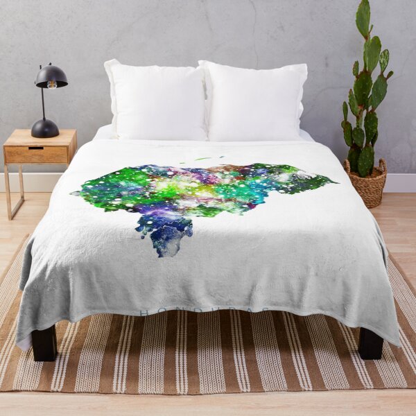Item preview, Honduras Map Watercolor Painting designed and sold by InkistPrints.
