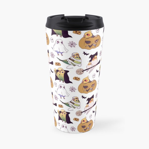 Halloween birds Travel Mug