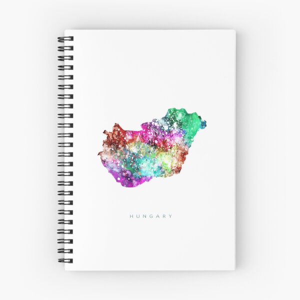 Item preview, Hungary Map Watercolor Painting designed and sold by InkistPrints.