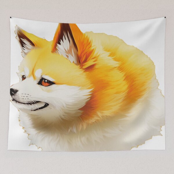 Item preview, A fluffy ball of fur shiba inu doggo designed and sold by Pinghing.