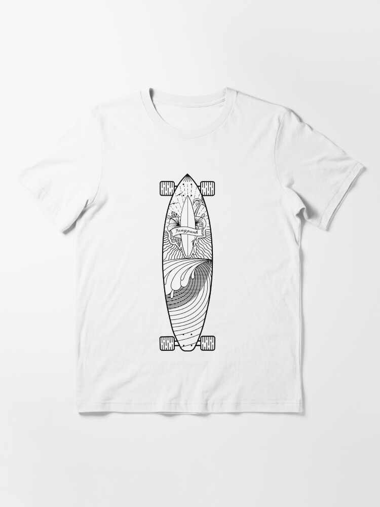 "Longboard Sunset" Tshirt for Sale by Fangpunk Redbubble longboard