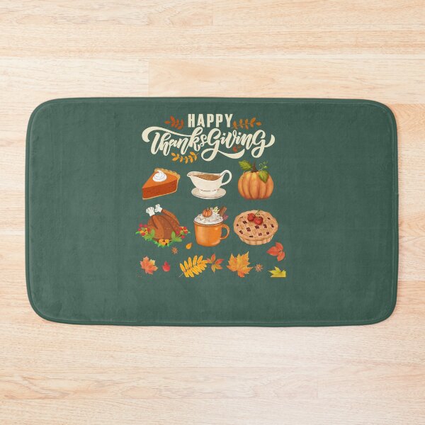 Item preview, Happy Thanksgiving Dinner Menu designed and sold by moderncrazeshop.