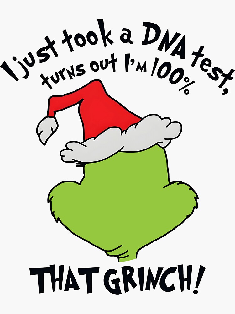 "grinch quotes" Sticker for Sale by WulfStraub Redbubble