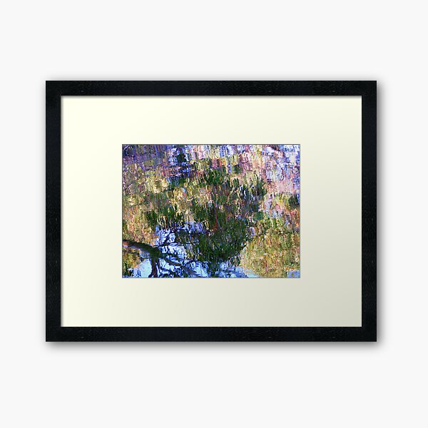 Water Garden Framed Art Print