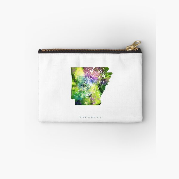 Item preview, Arkansas Map Watercolor Painting designed and sold by InkistPrints.