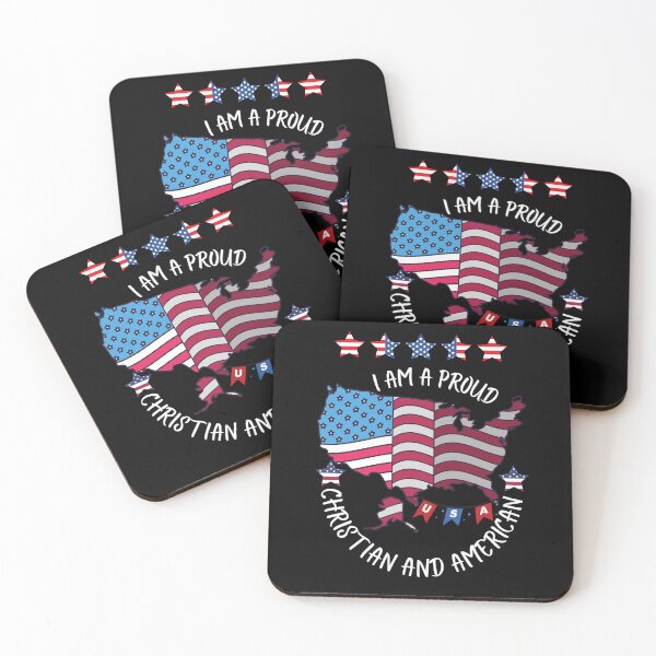Item preview, I Am Proud to Be a Christian and an American designed and sold by onlyscriptures.