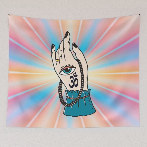 Item preview, Arte de meditación espiritual, arte del despertar espiritual, despertar del alma, arte trippy espiritual, designed and sold by Tamas Das.