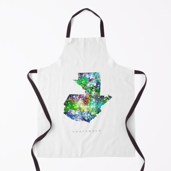 Item preview, Guatemala Map Watercolor Painting designed and sold by InkistPrints.