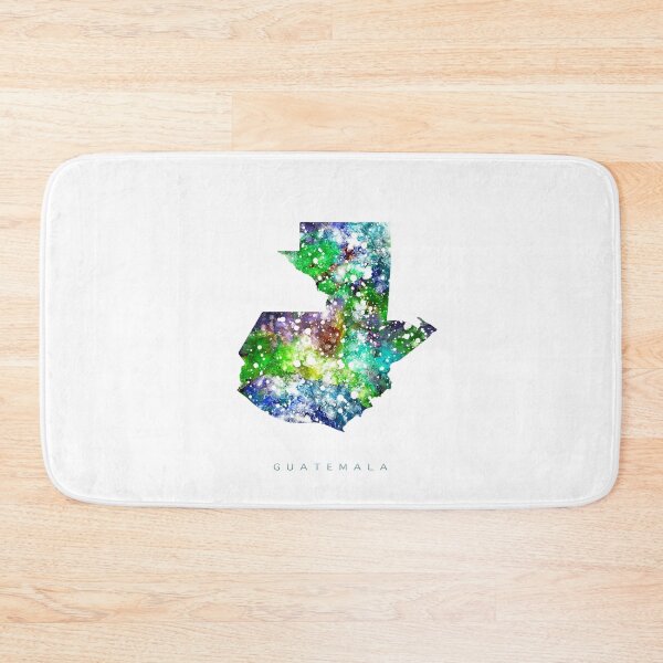 Item preview, Guatemala Map Watercolor Painting designed and sold by InkistPrints.