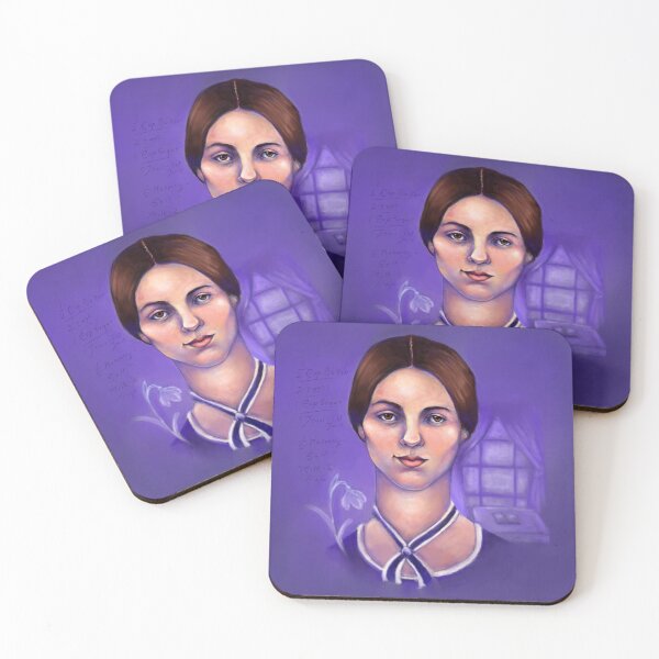 Item preview, Emily Dickinson Portait - American Poet designed and sold by Jamie Herself.