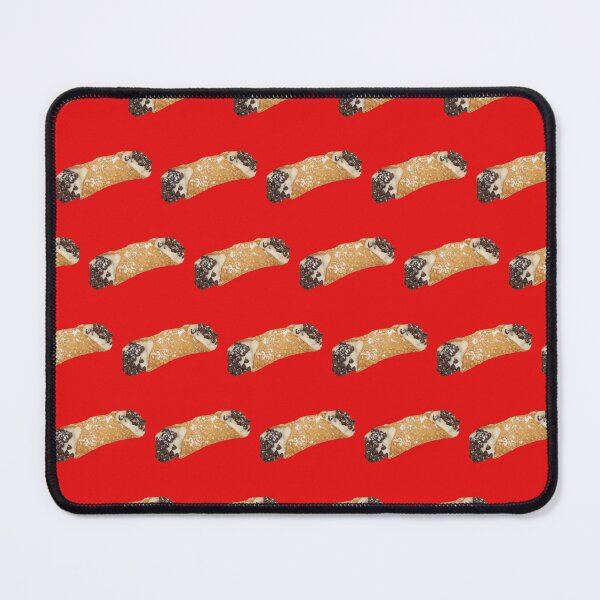 Item preview, Cannoli Pattern with Red Background designed and sold by HoorayDesigns.