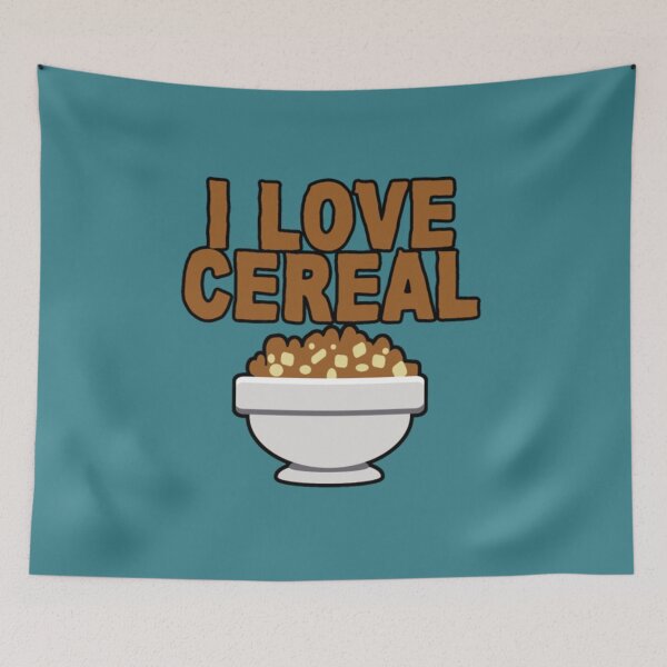 Item preview, I Love Cereal 3 designed and sold by TinaGahanh.