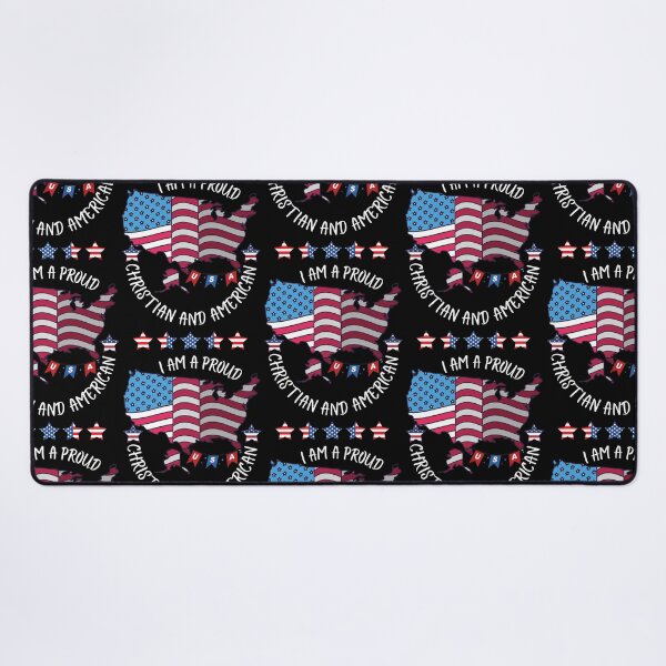 Item preview, I Am Proud to Be a Christian and an American designed and sold by onlyscriptures.