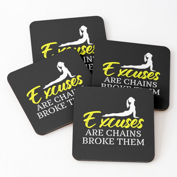 Item preview, Excuses Are Chains Break Them designed and sold by chetan786.