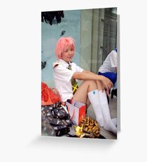 lady Greeting Card