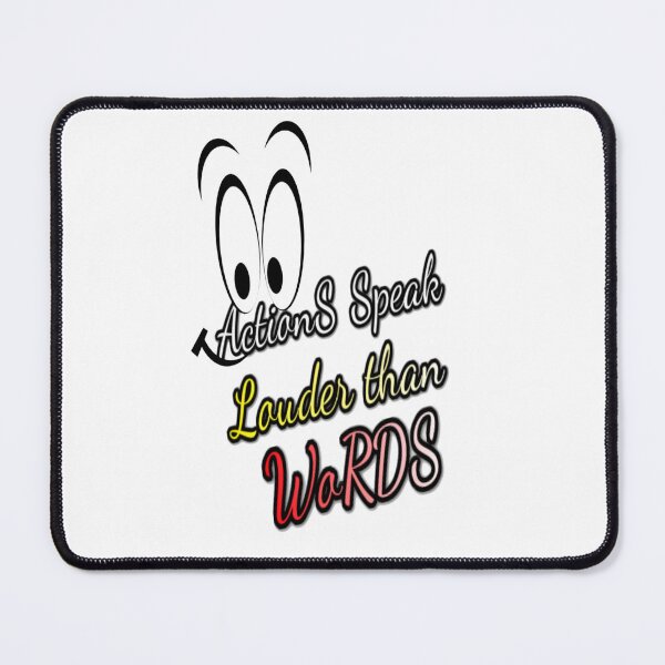 Item preview, Actions speak louder than words designed and sold by atomsama.