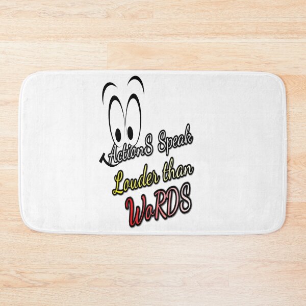Item preview, Actions speak louder than words  designed and sold by atomsama.