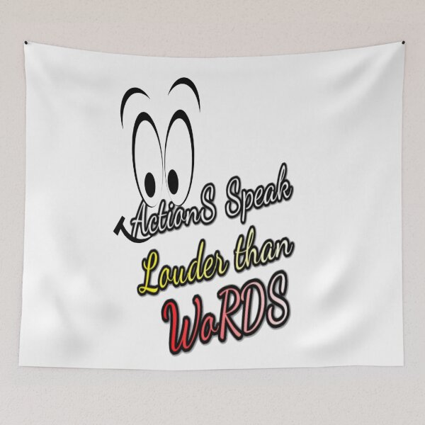 Item preview, Actions speak louder than words  designed and sold by atomsama.