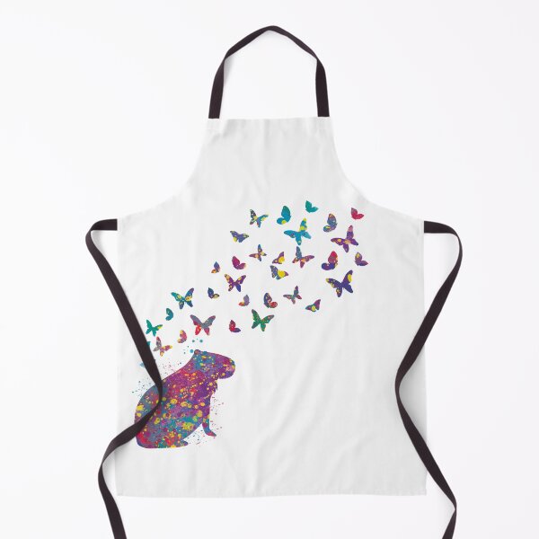 Item preview, Carpincho con salpicaduras de colores de mariposas designed and sold by ArlacV.