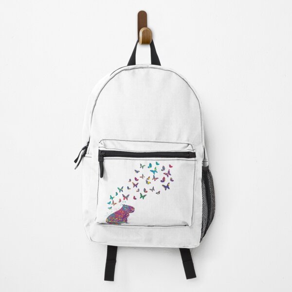 Item preview, Capybara with butterflies colorful splash designed and sold by ArlacV.