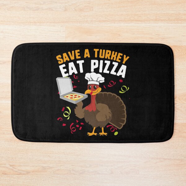 Item preview, Save A Turkey Eat Pizza Funny Thanksgiving designed and sold by QueenOfPrint.