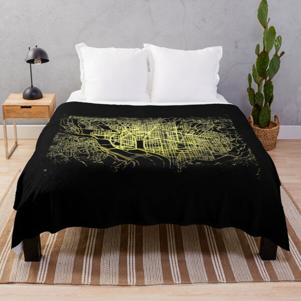Item preview, washington dc map in gold and black sambel pedes designed and sold by lynetampab.