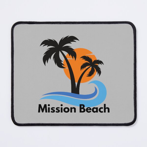 Item preview, Mission Beach, California designed and sold by MtWoodsonSales.