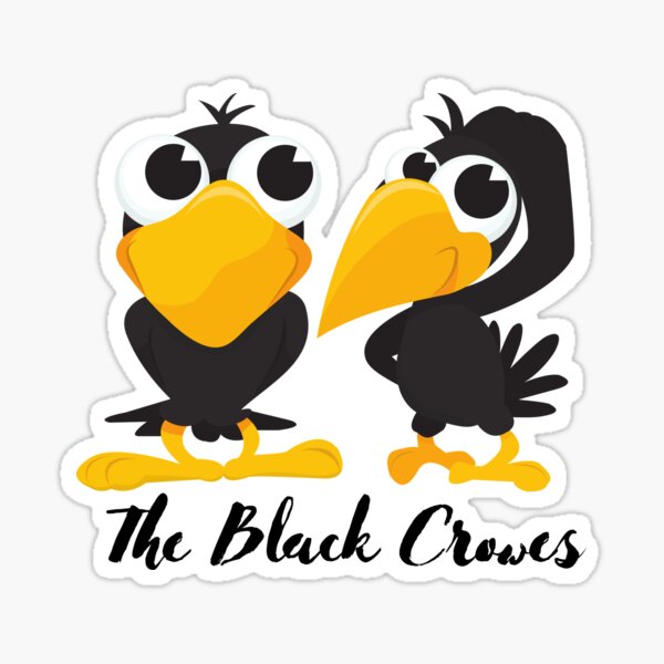 The black crows Sticker