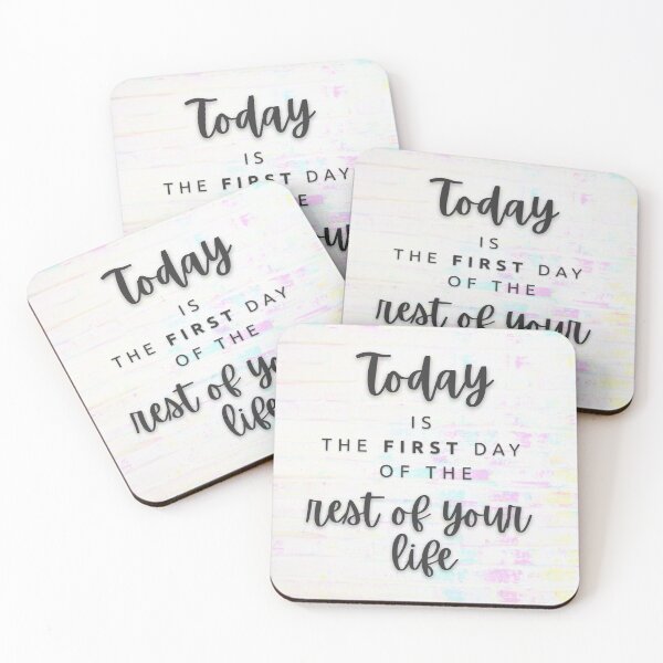 Item preview, Today is the first day of the rest of your life, Empowered Women, Empower Women, Feminist, Woman Up, Girl Power, Optimism 2 designed and sold by naturecdesigns.
