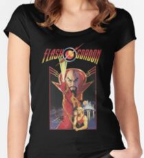 Flash Gordon Women's Fitted Scoop T-Shirt