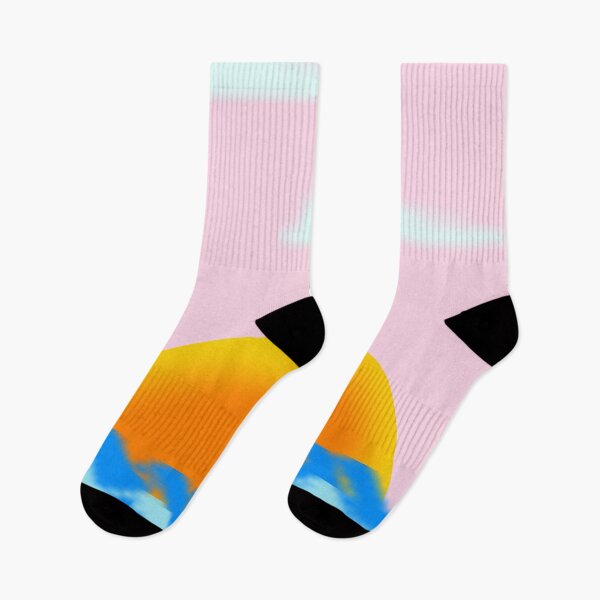 Item preview,  Watercolor Yellow Orange Beach Sunset Sky,sunset pink sky,tropical beach sunset, designed and sold by Tamas Das.