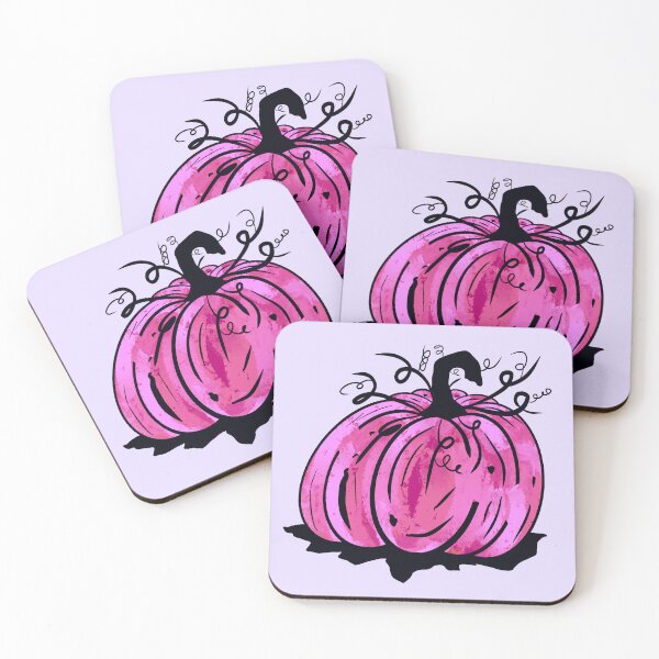 Item preview, Pink Pumpkin With Background  designed and sold by missmann.