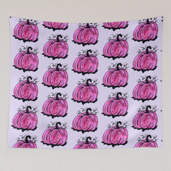 Item preview, Pink Pumpkin With Background  designed and sold by missmann.