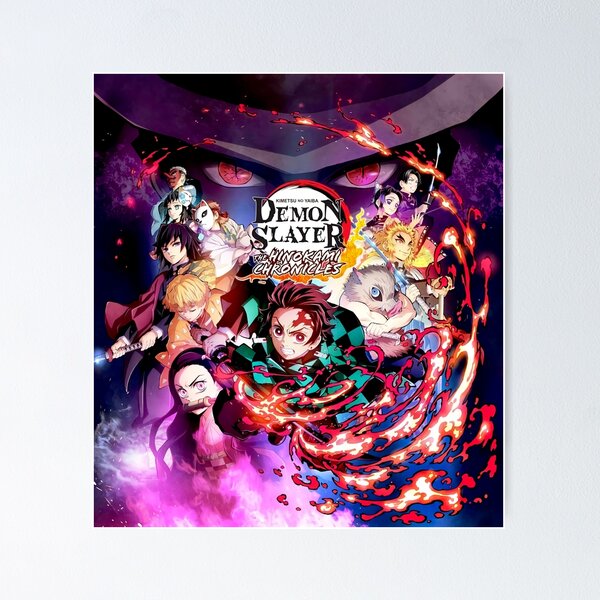New Japanese Anime Demon Slayer Season 4 Poster, Demon Slayer
