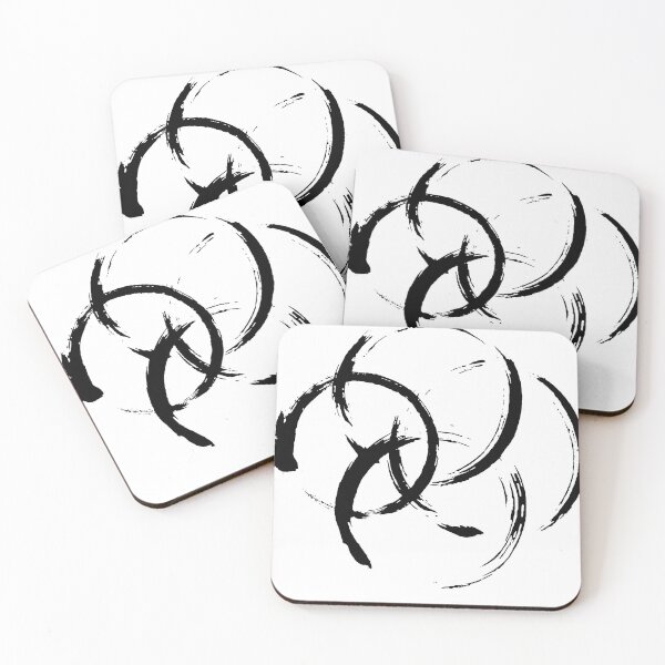 Item preview, Ikigai Zen Japanese Brush Caligraphy designed and sold by bonkproof.