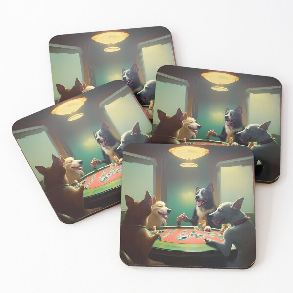 Item preview, Dogs Playing Poker designed and sold by Adjoga.