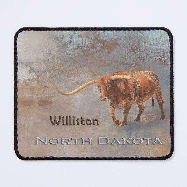 Item preview, Longhorn Bull Williston North Dakota designed and sold by Elisabeth Lucas.