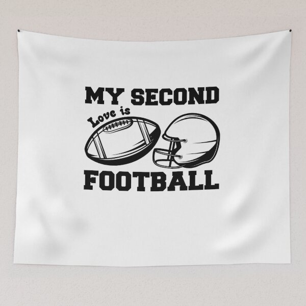Item preview, My Second Love is Football designed and sold by EarthJVNL.